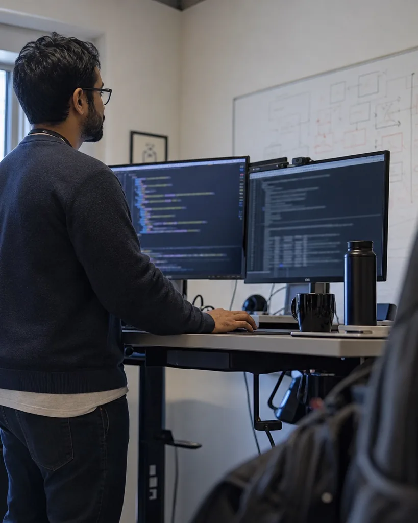 Engineer wiring a sanctions screening API into an onboarding flow